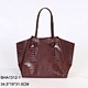 structured tote bag